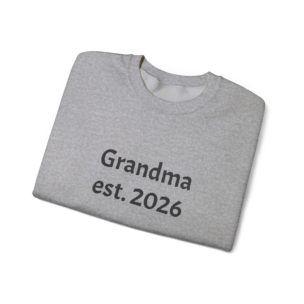 Grandma est. 2026 Crewneck Sweatshirt