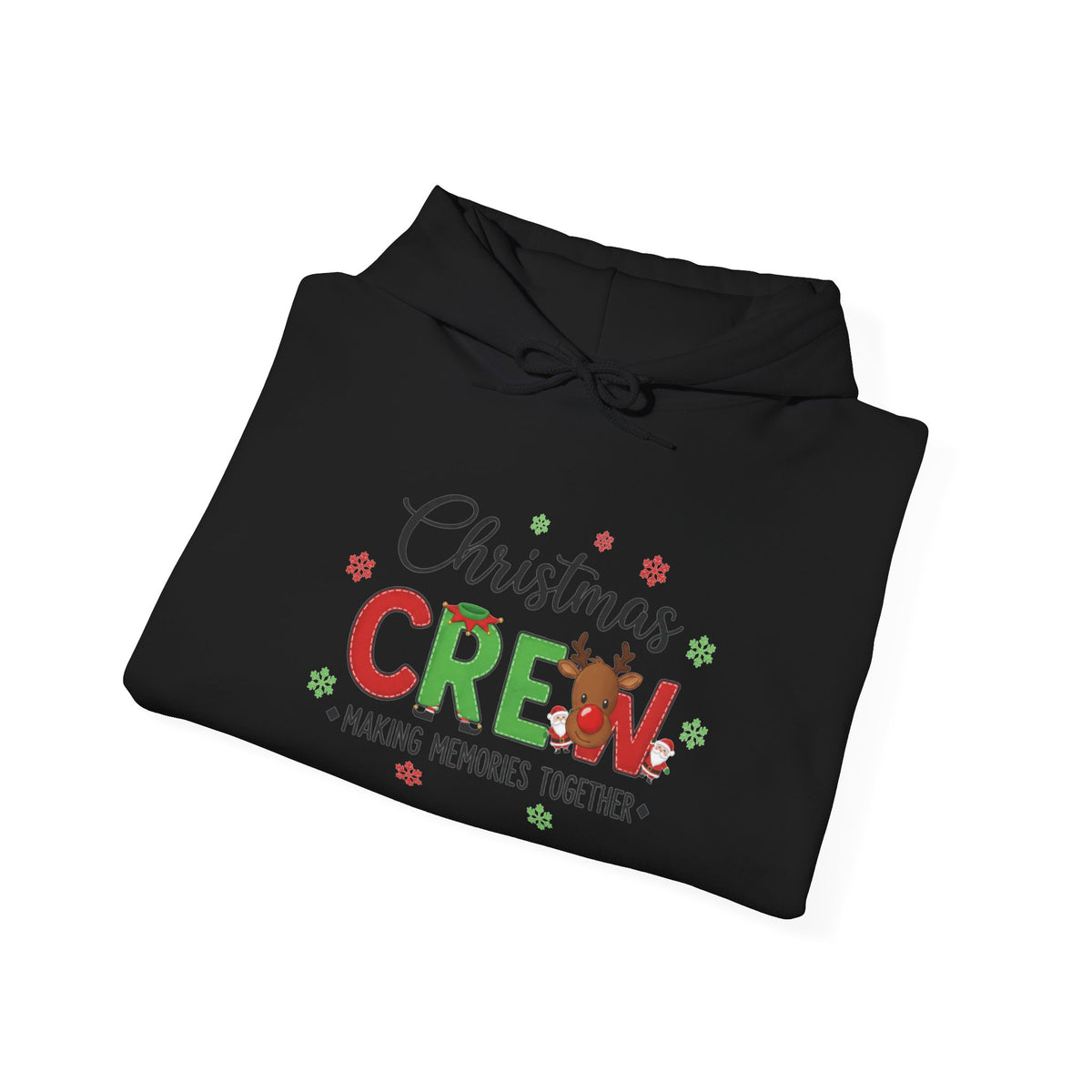 Christmas Crew Hoodie - "Making Memories Together" Holiday Family Sweatshirt