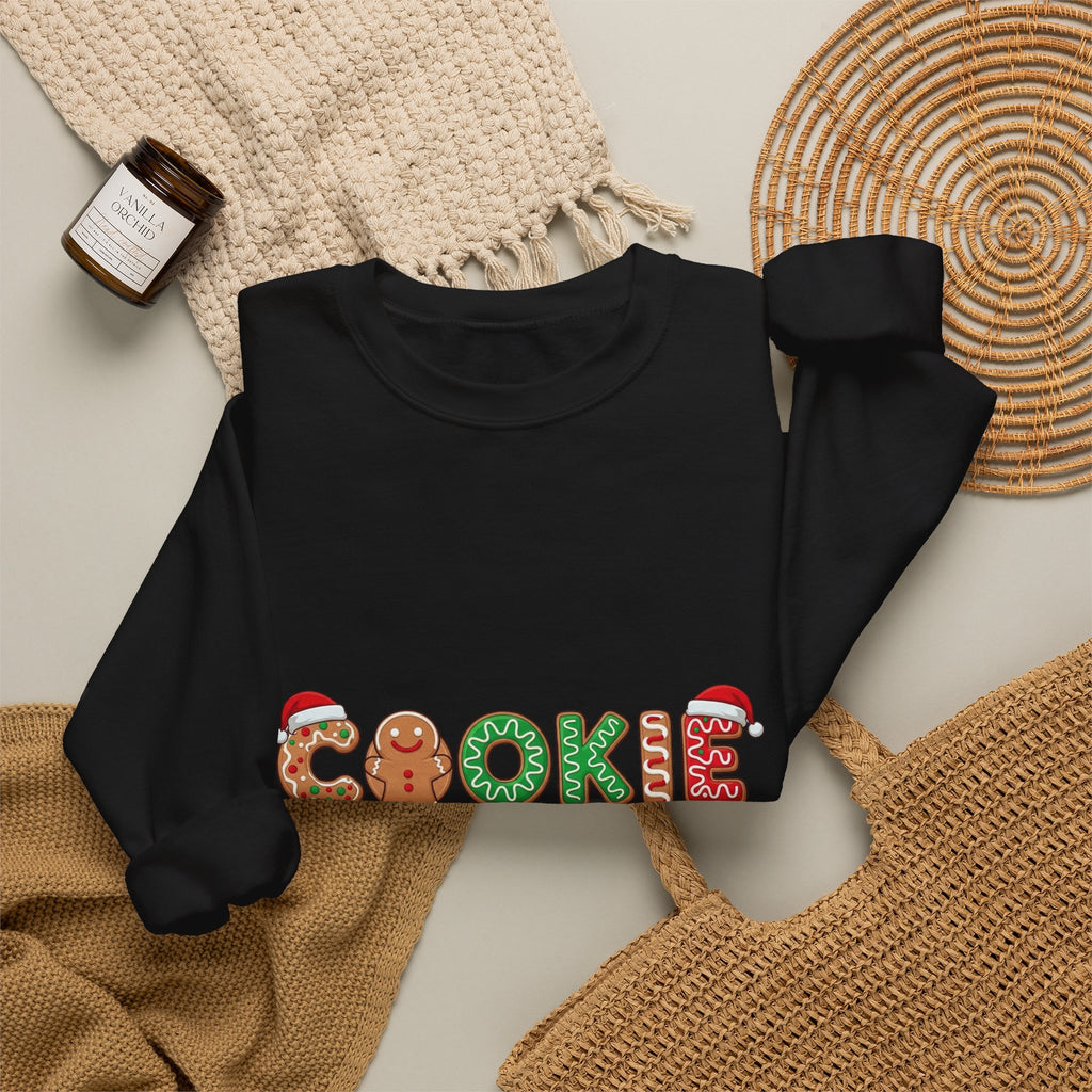 Cookie Crew Sweatshirt — Holiday Gingerbread Christmas Crewneck