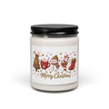 Merry Christmas Scented Soy Candle — 9oz Holiday Jar Candle