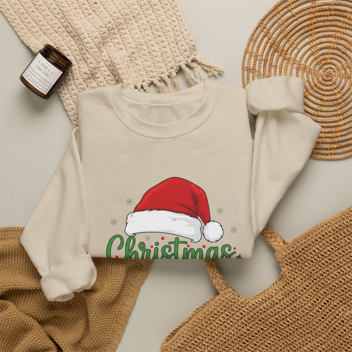 Christmas Crew Sweatshirt - Making Memories Together Holiday Crewneck
