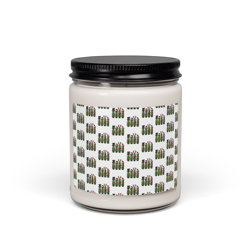 Soy Candle — Fresh Evergreen Botanical 9oz Scented Jar