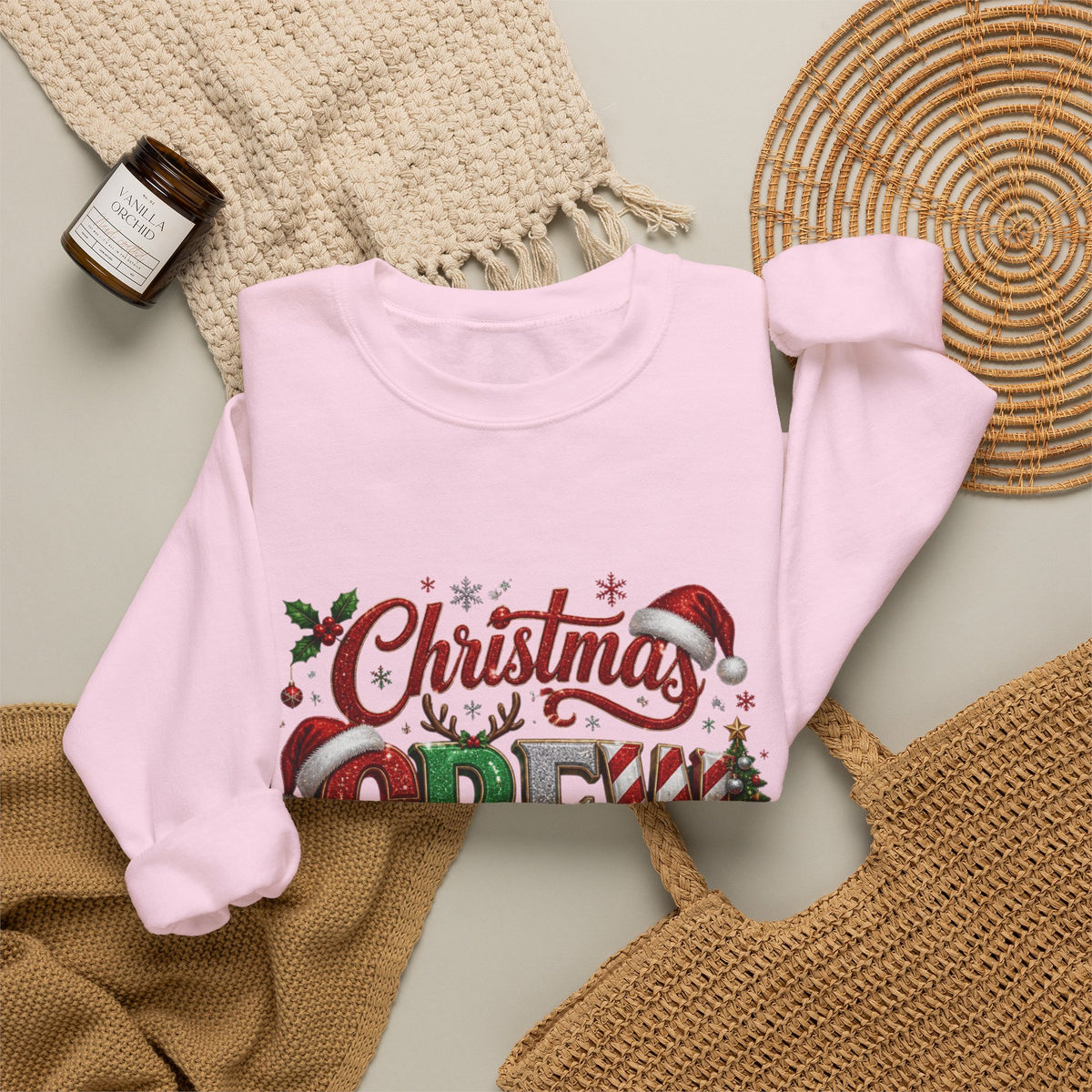 Christmas Crew 2026 Sweatshirt — Making Memories Together Holiday Pullover