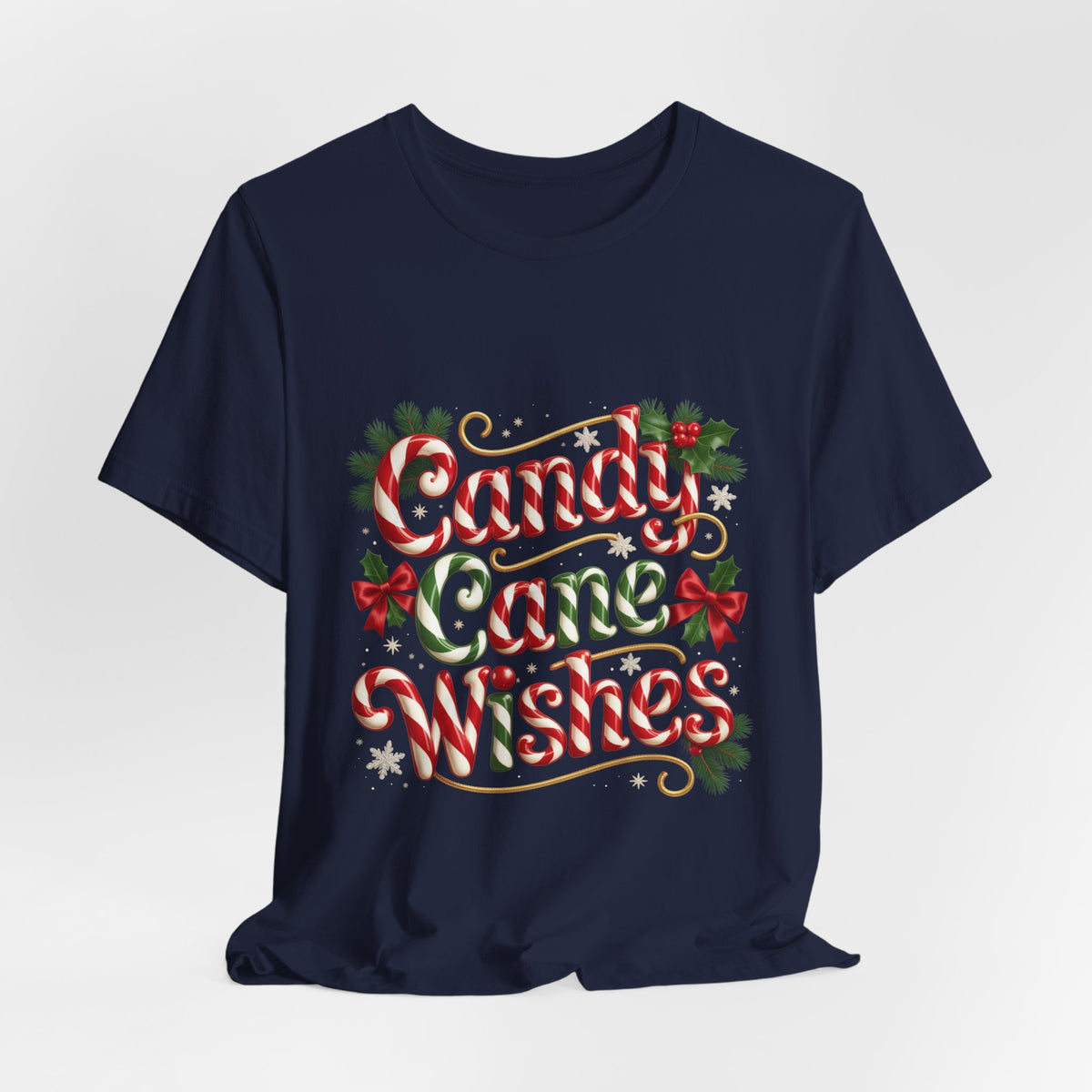 Candy Cane Wishes Tee