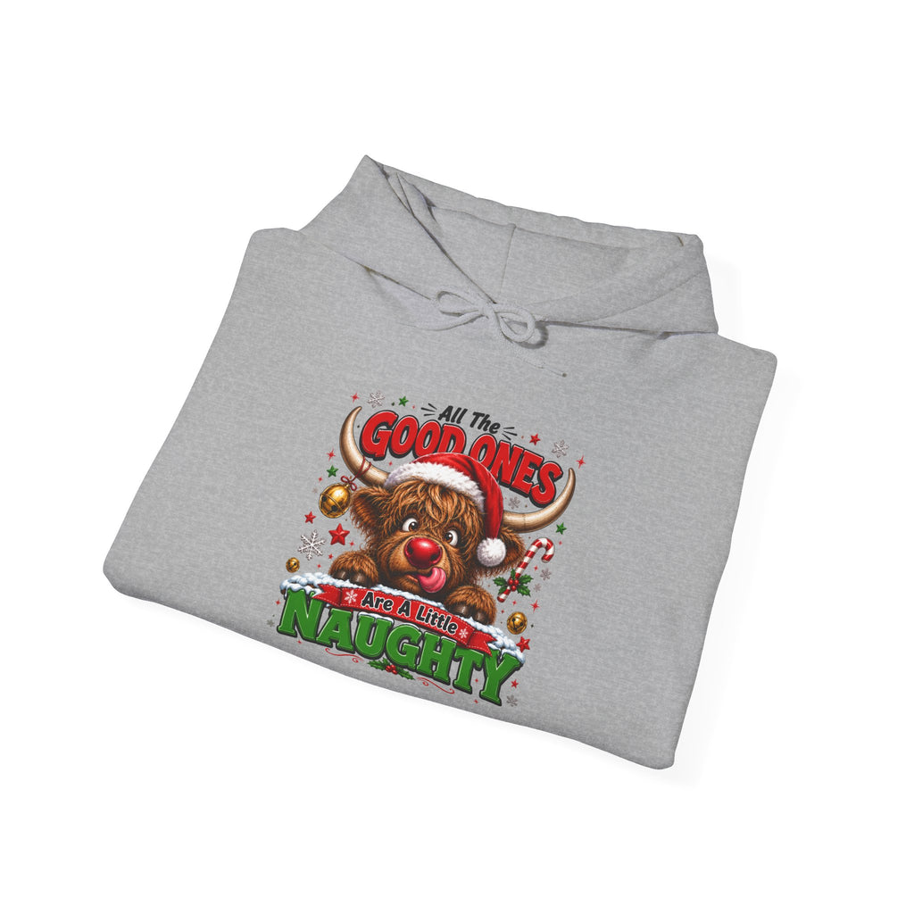 Christmas Reindeer Hoodie – Cute Rudolph Face "Are A Little" Holiday Sweatshirt