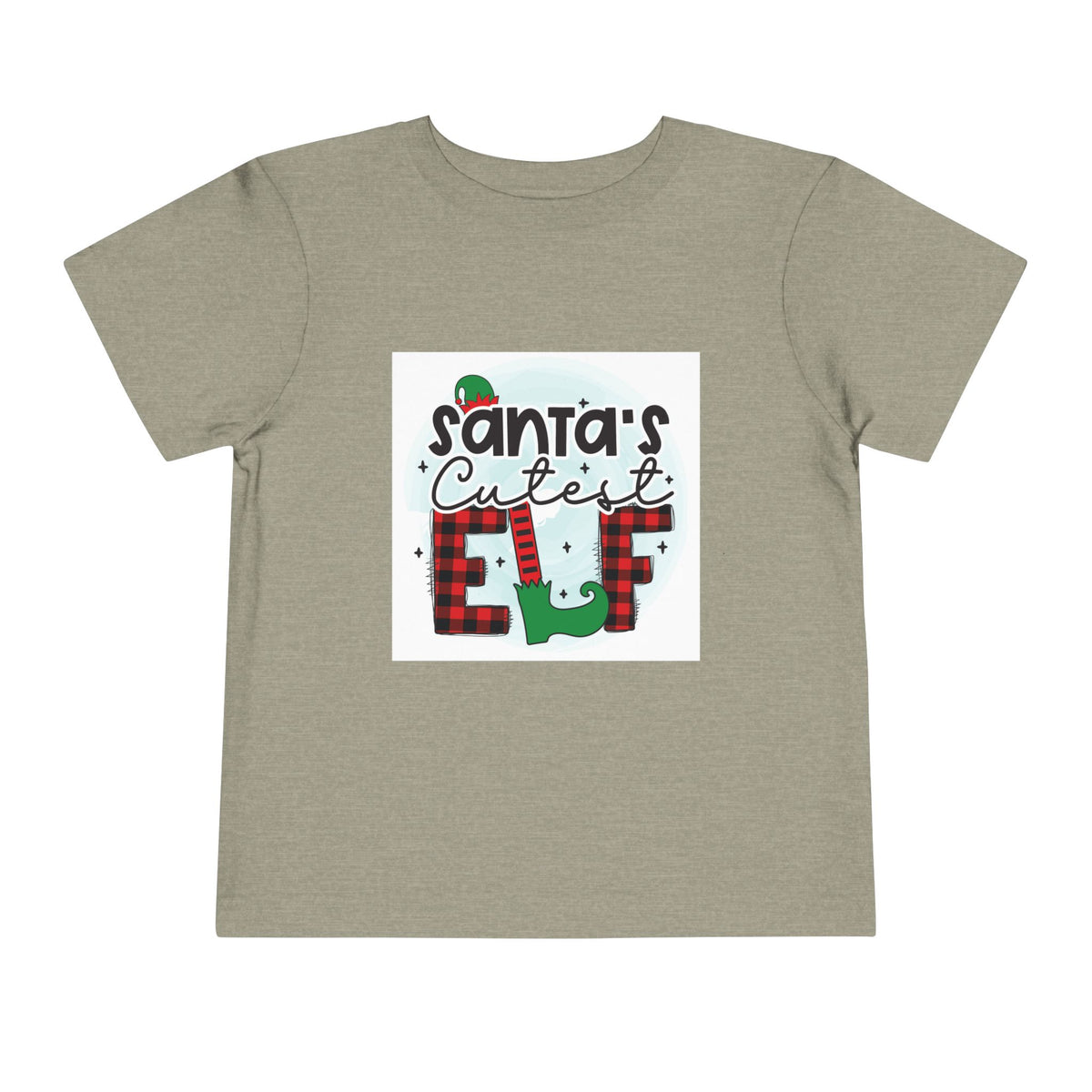 Santa's Cutest Elf Toddler Tee