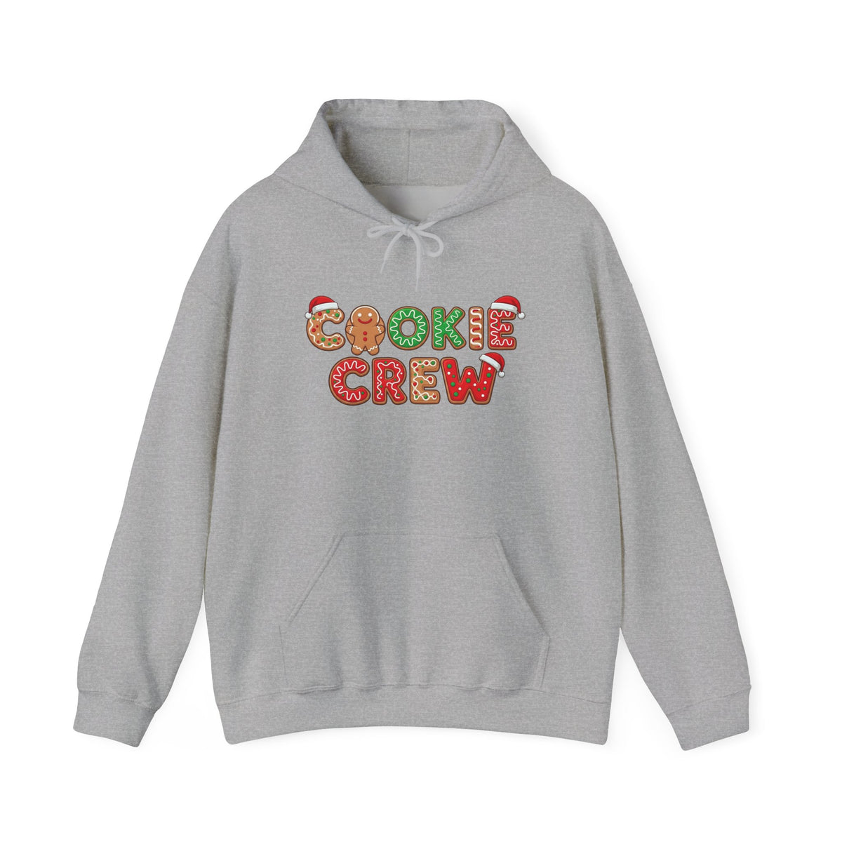 Cookie Crew Christmas Hoodie – Holiday Gingerbread Sweatshirt