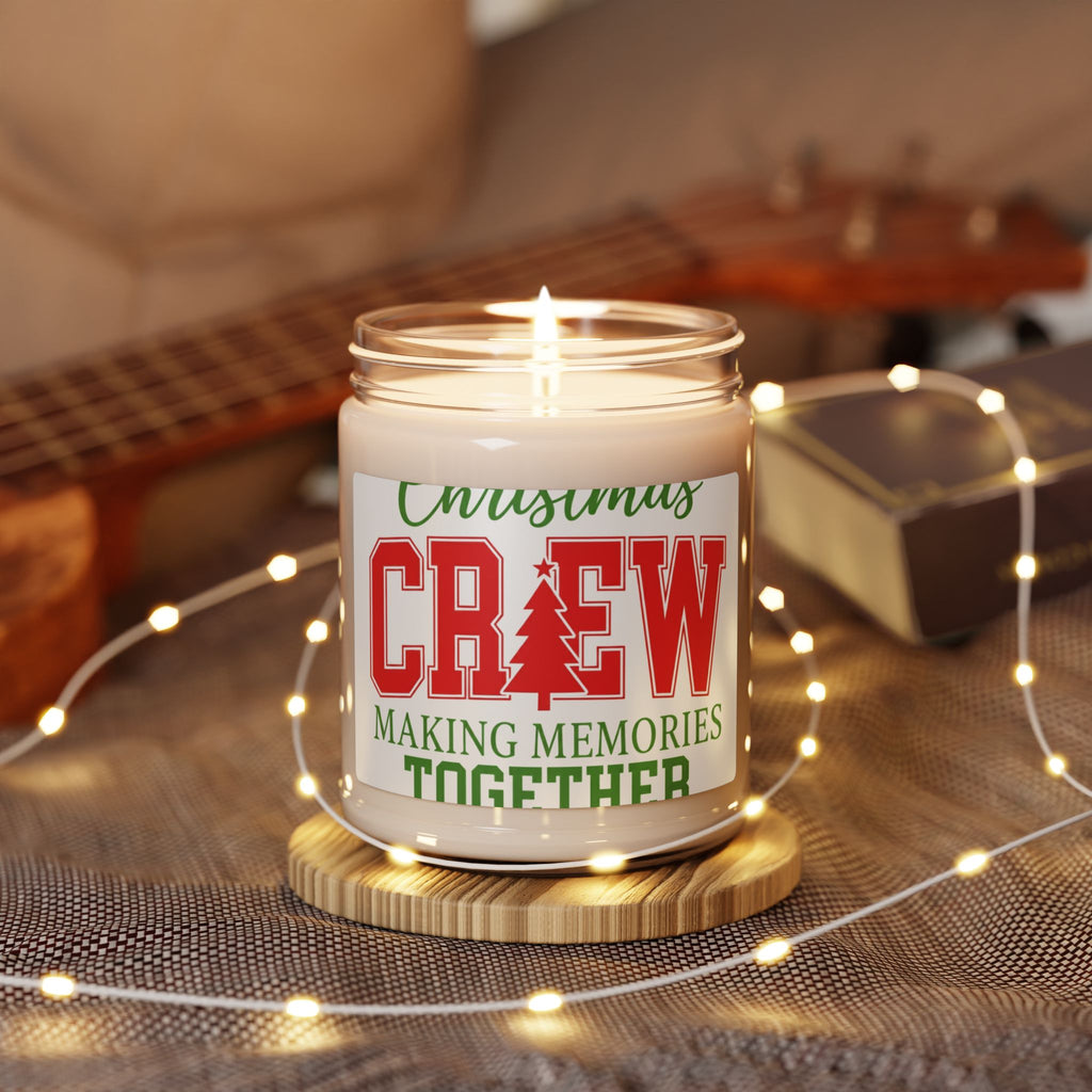 Christmas Crew Scented Soy Candle — "Making Memories Together" 9oz