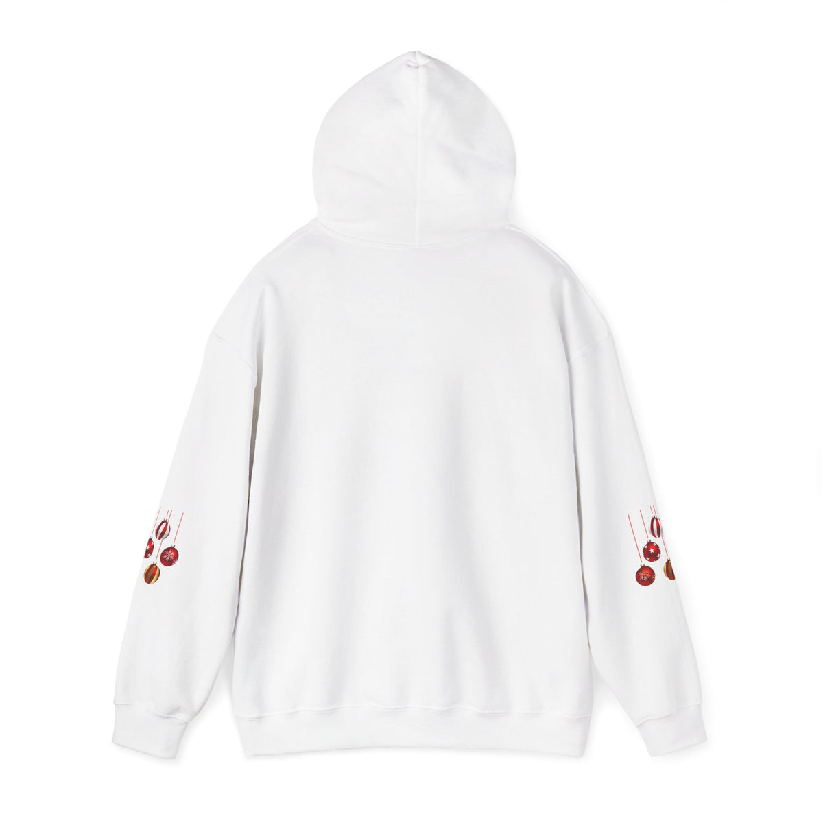 Christmas Hoodie - 'Merry Christmas' Festive Holiday Santa Hat & Holly Pullover
