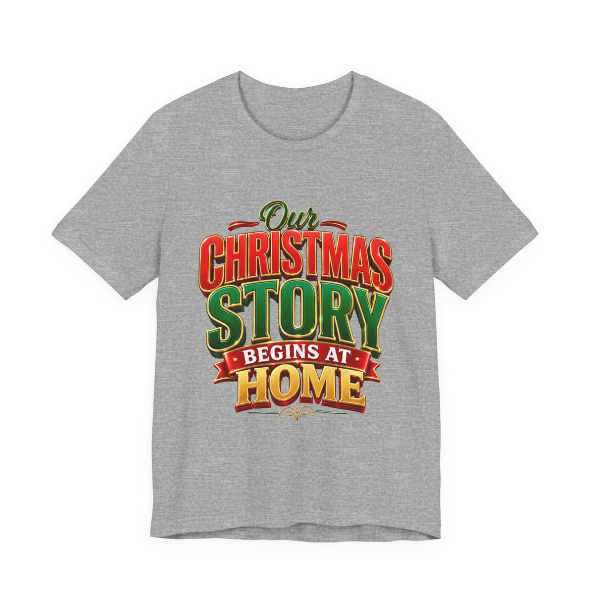 Christmas Story Begins at Home T-Shirt