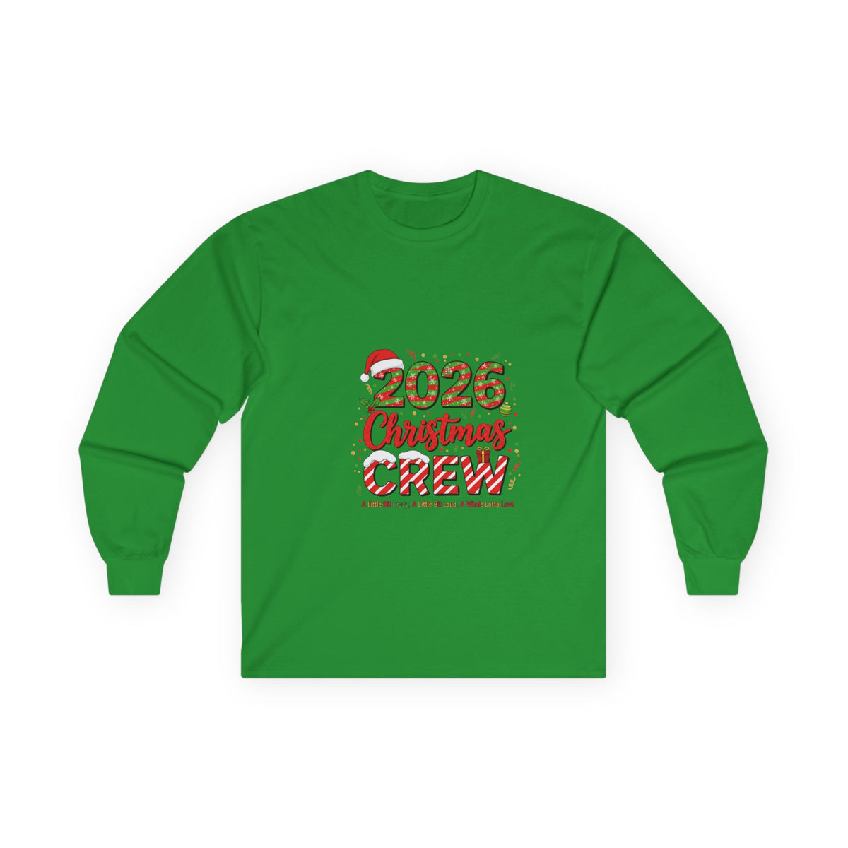 2026 Christmas Crew Long Sleeve Tee