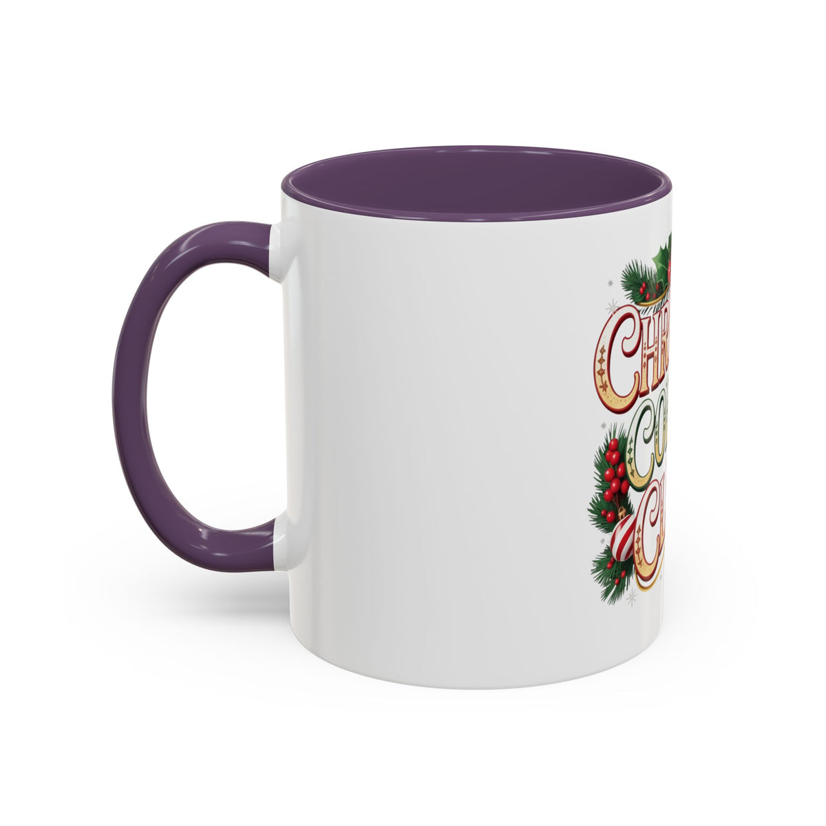 Christmas Coffee Club Mug — Holiday Coffee Lover Accent Mug (11/15 oz)
