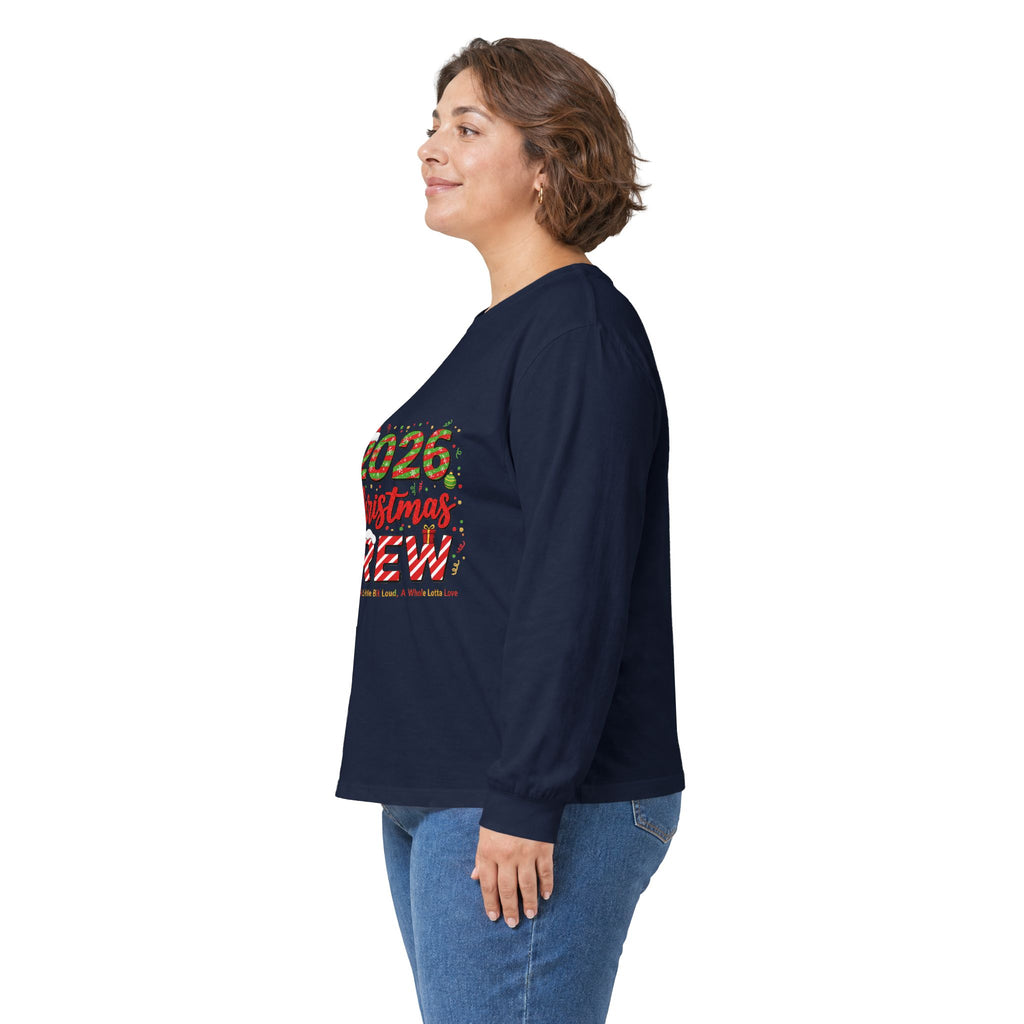 2026 Christmas Crew Long Sleeve Tee