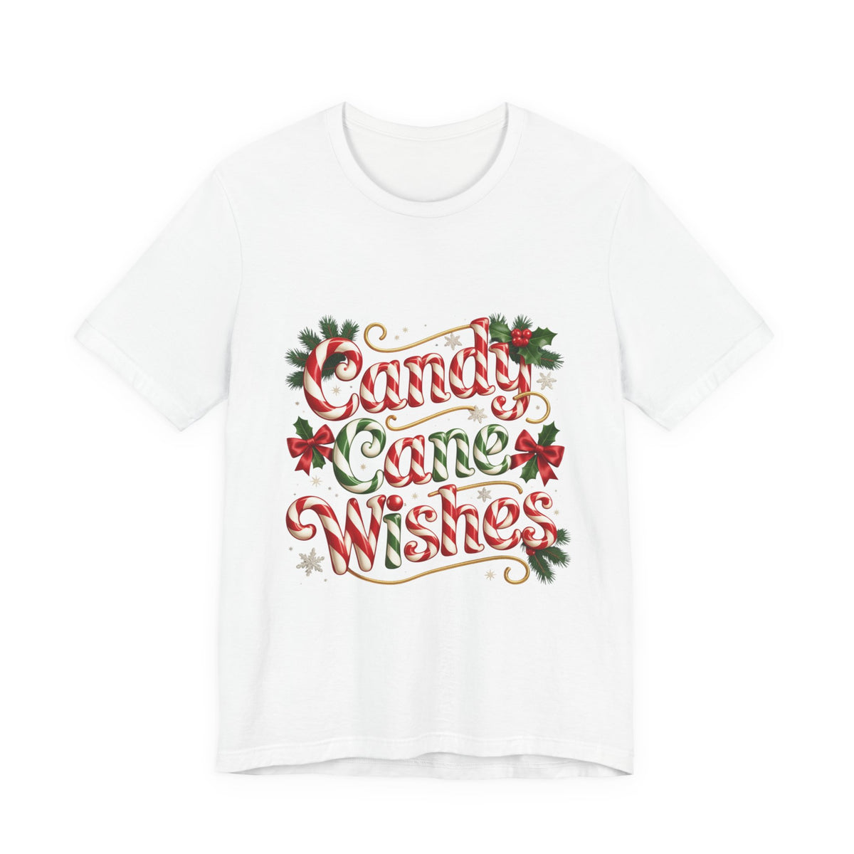 Candy Cane Wishes Tee