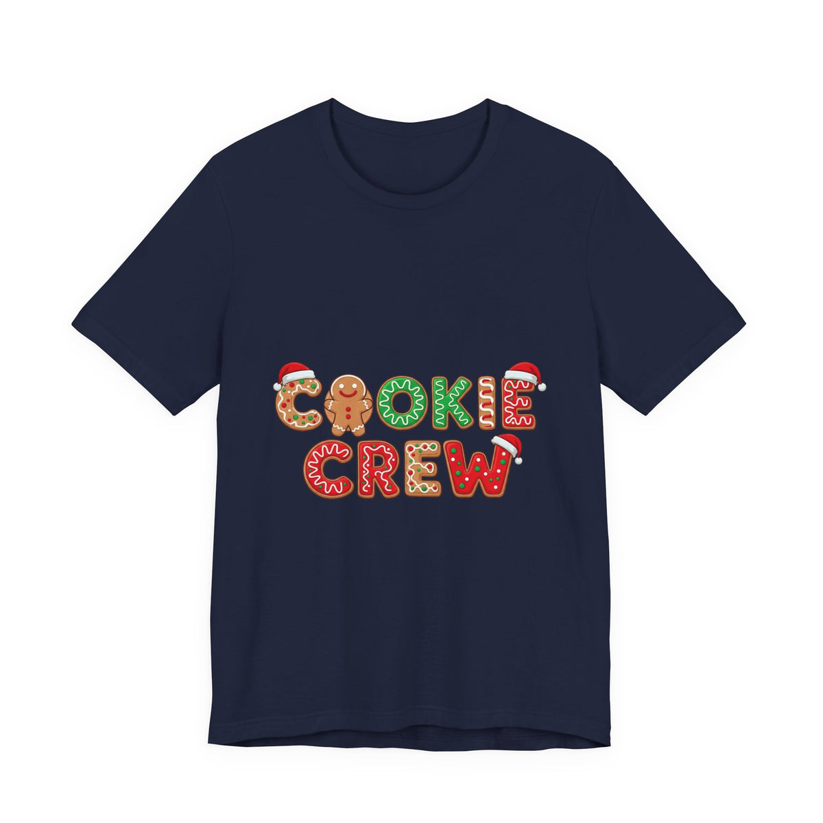 Cookie Crew Christmas Tee — Festive Gingerbread Holiday Shirt