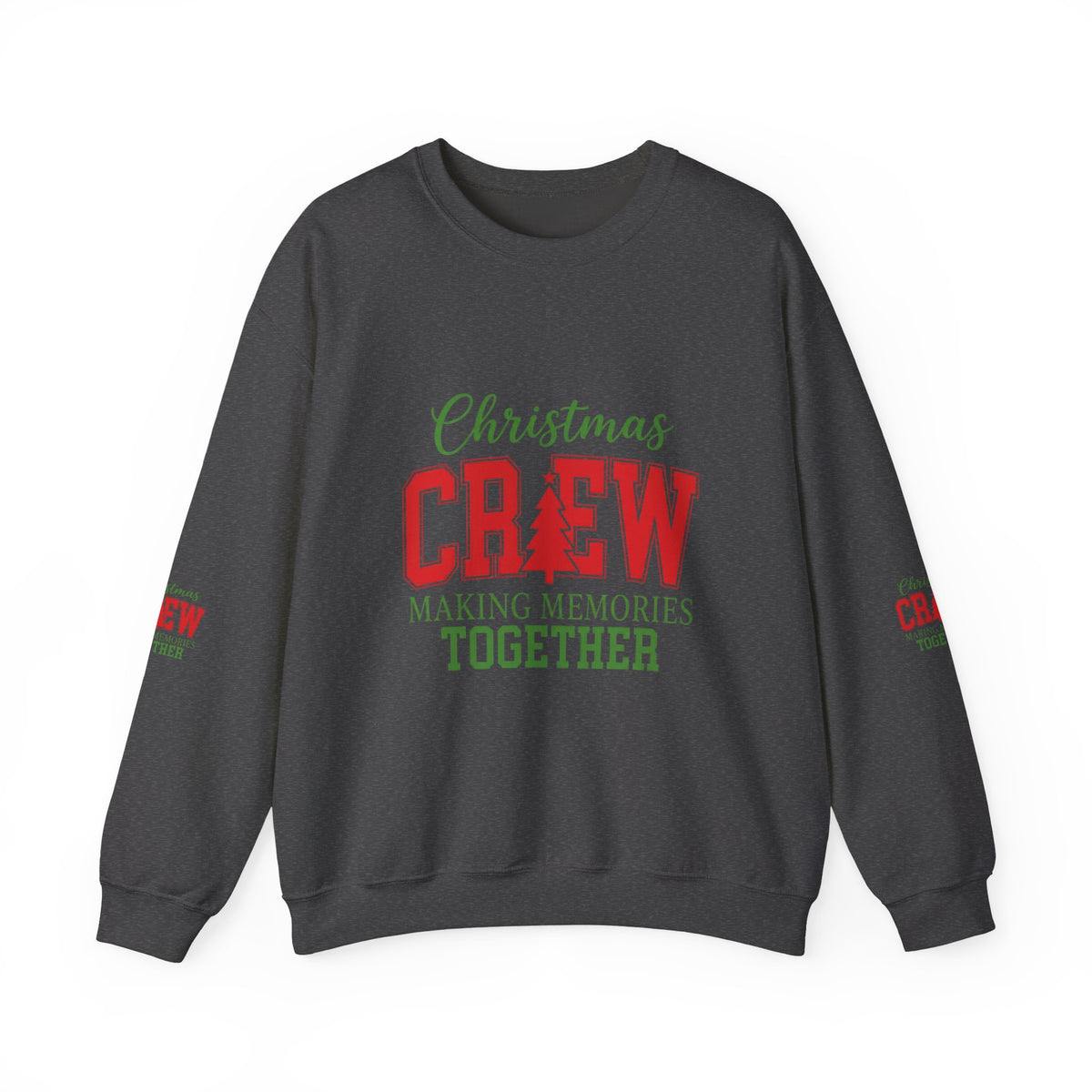 Christmas Crew Sweatshirt – "Making Memories Together" Holiday Family Pullover