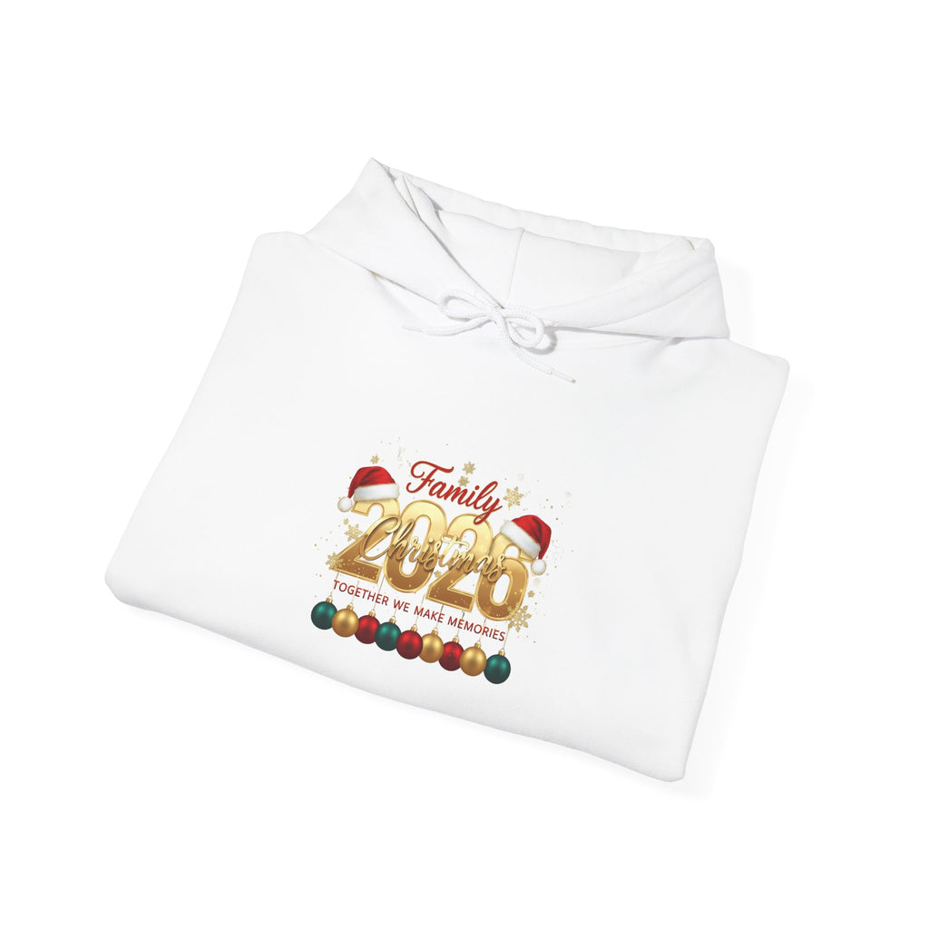 2026 Family Christmas Hoodie - "Together We Make Memories" Holiday Sweatshirt