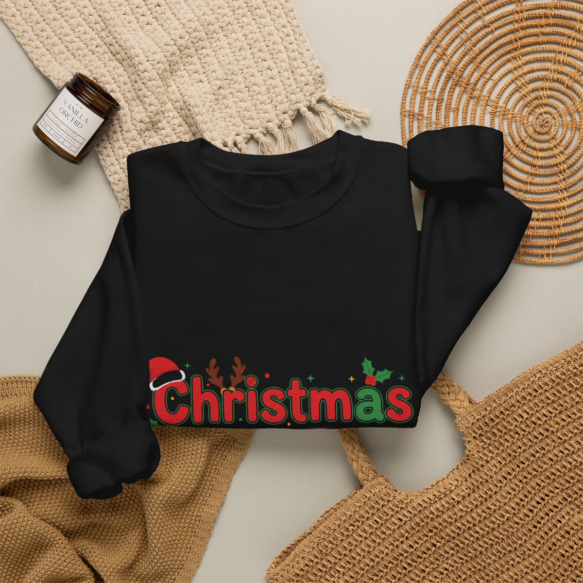Christmas Crew Sweatshirt - "Making Memories Together" Holiday Pullover