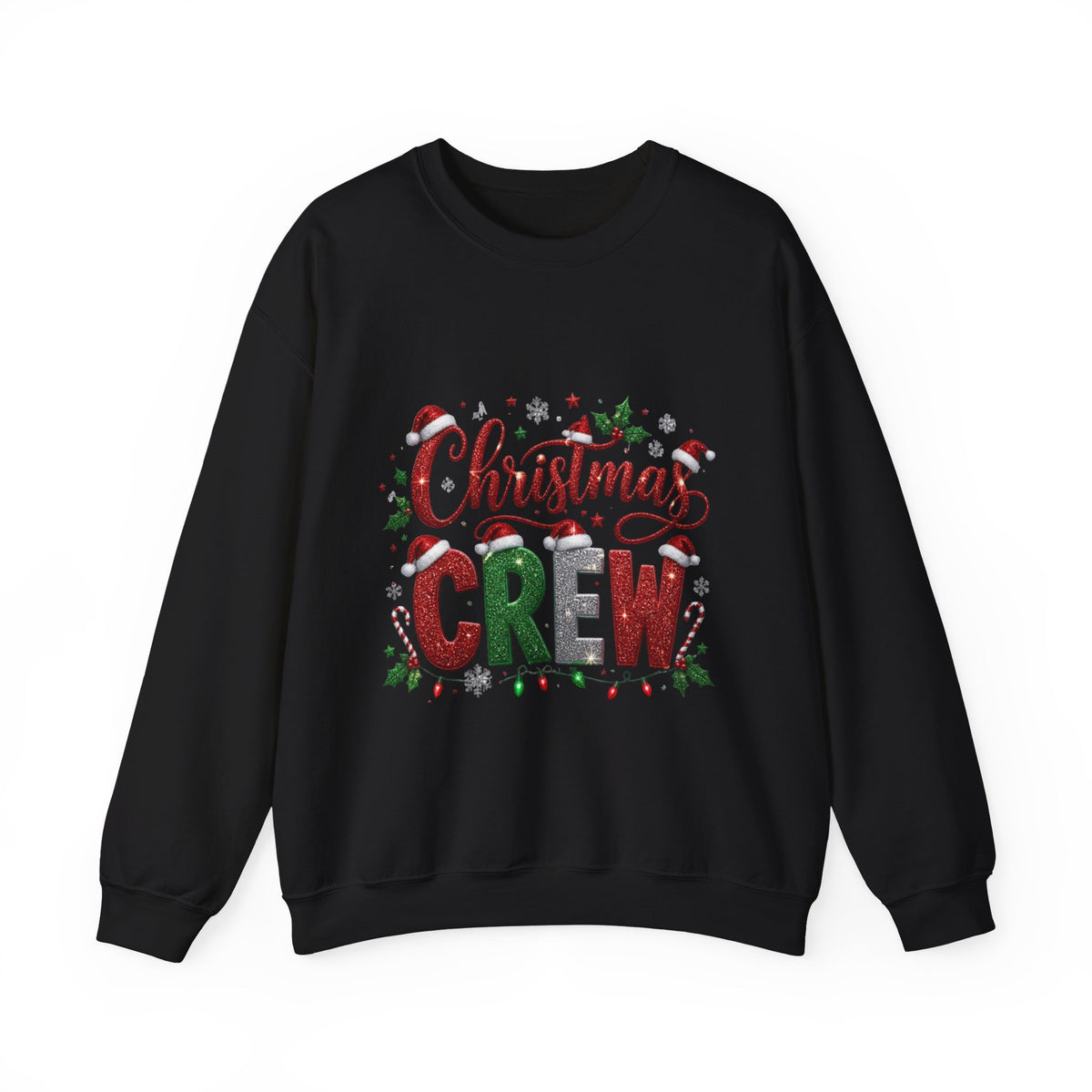 Christmas Crew Sweatshirt — Festive Family Holiday Pullover