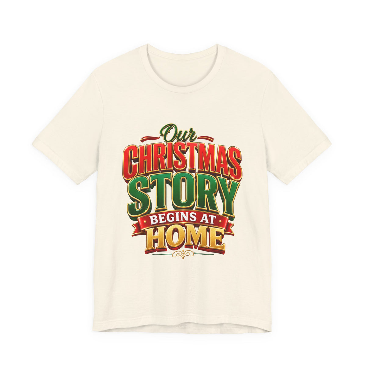 Christmas Story Begins at Home T-Shirt