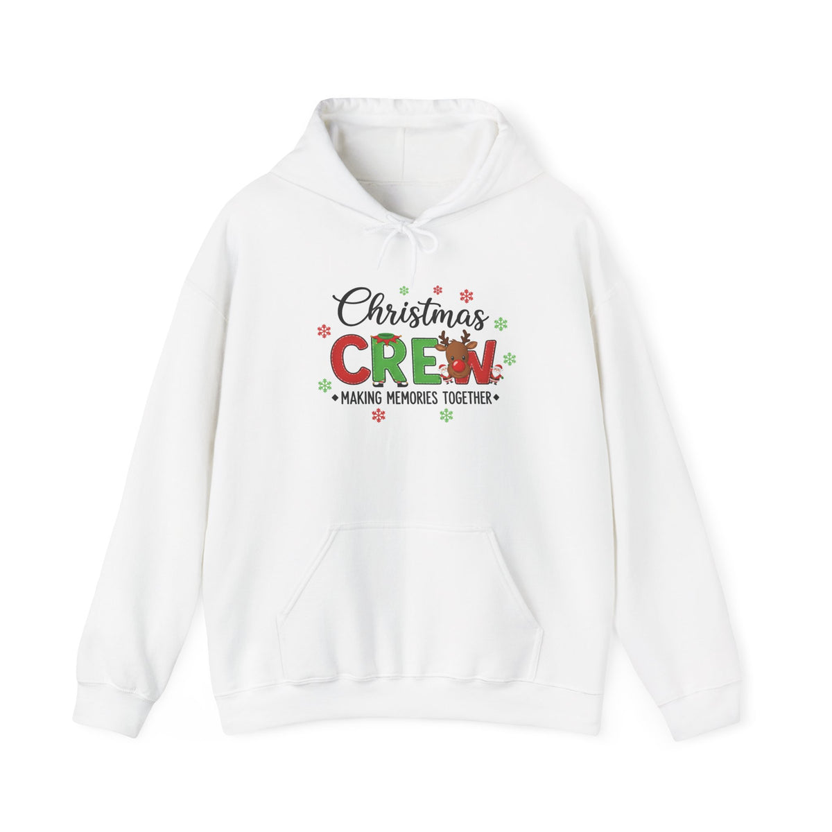 Christmas Crew Hoodie - "Making Memories Together" Holiday Family Sweatshirt
