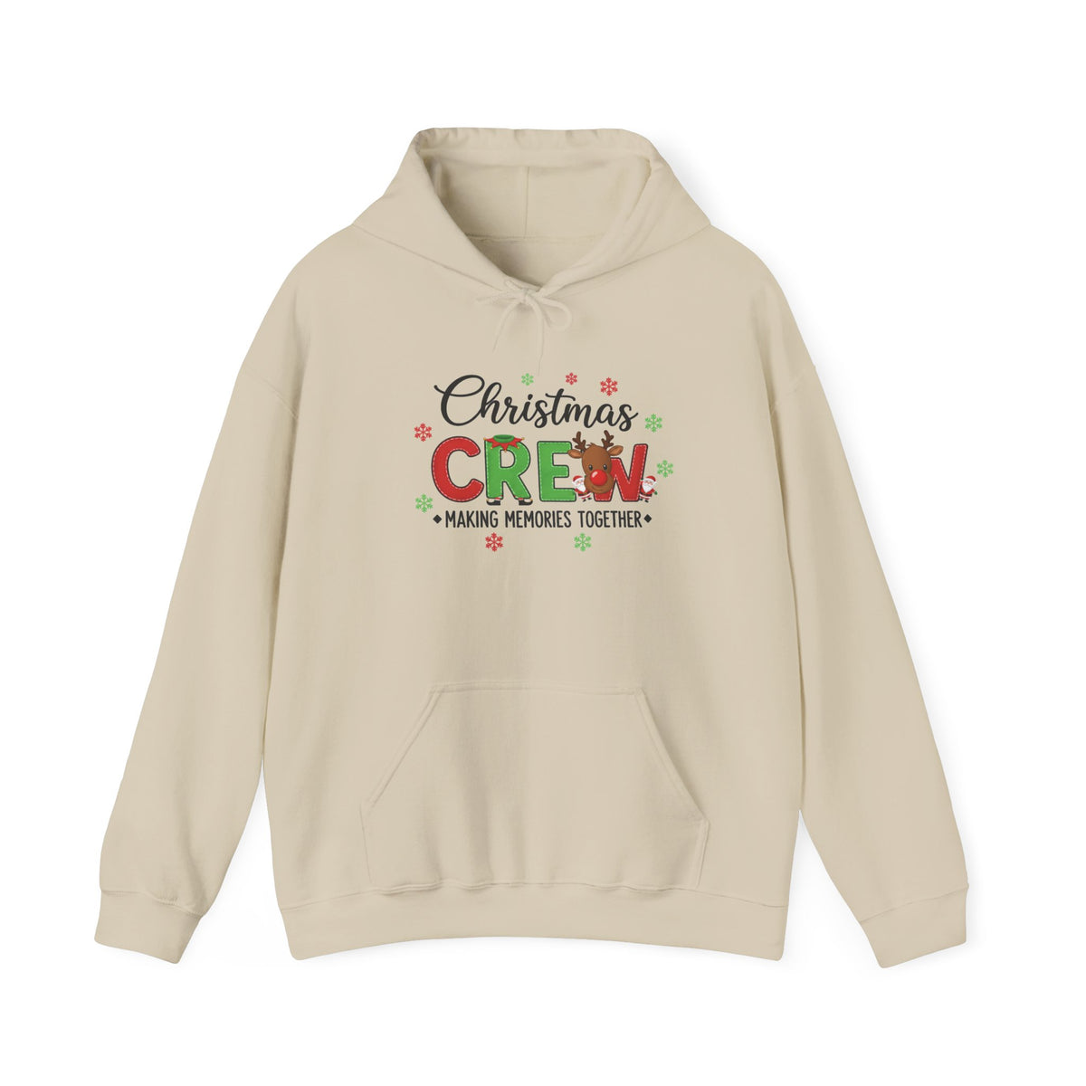 Christmas Crew Hoodie - "Making Memories Together" Holiday Family Sweatshirt