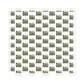 Cactus Pattern Kiss-Cut Sticker Sheet — Mini Succulent Laptop Decals