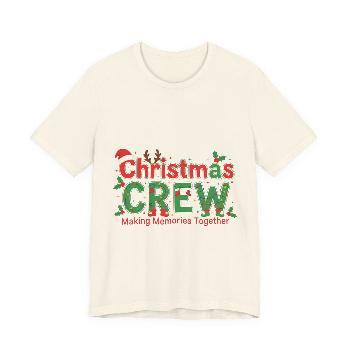 Christmas Crew T-Shirt — 'Making Memories Together' Family Holiday Tee