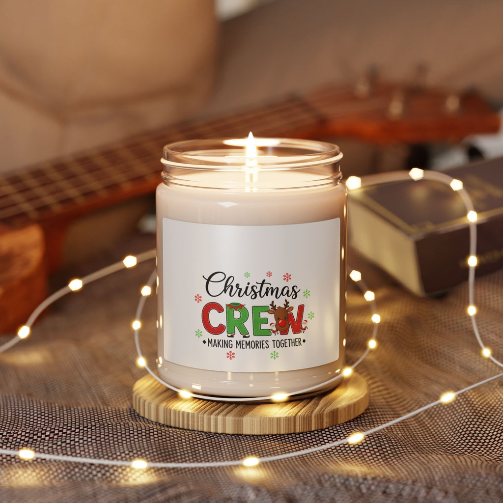 Christmas Crew Scented Soy Candle - 9oz "Making Memories Together"
