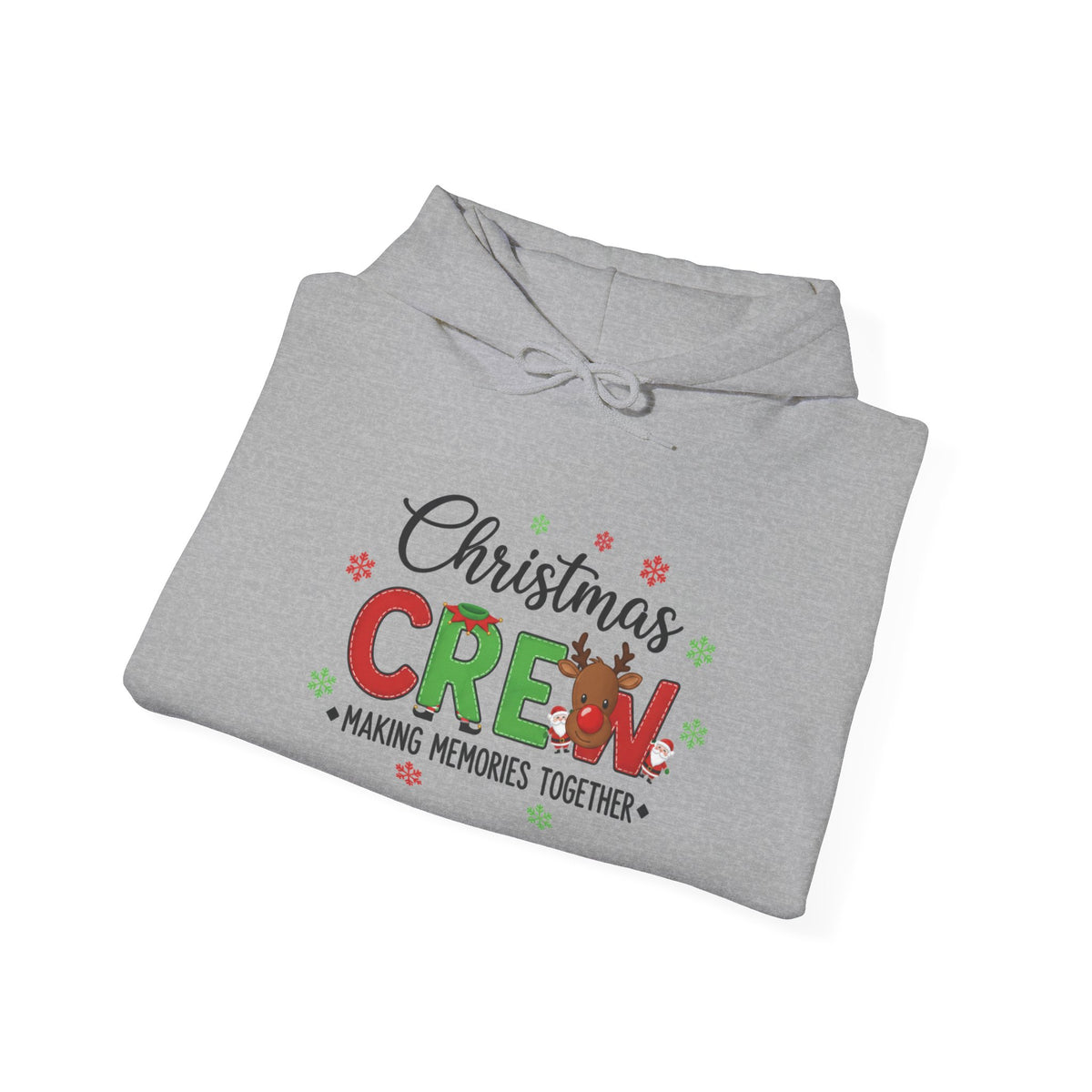 Christmas Crew Hoodie - "Making Memories Together" Holiday Family Sweatshirt