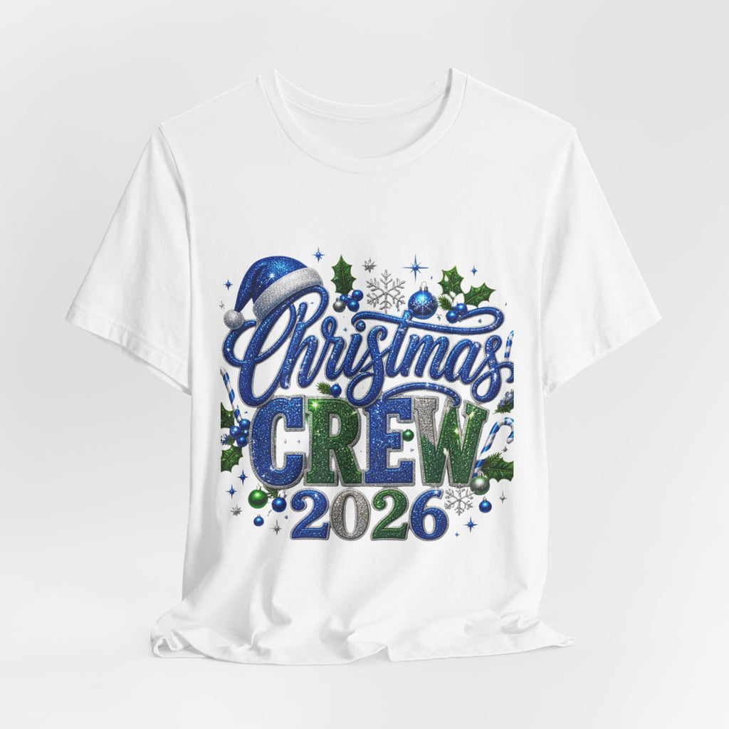 Christmas Crew 2026 Tee – Holiday Family Matching T-Shirt