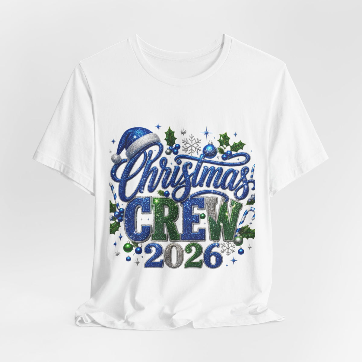 Christmas Crew 2026 Tee – Holiday Family Matching T-Shirt