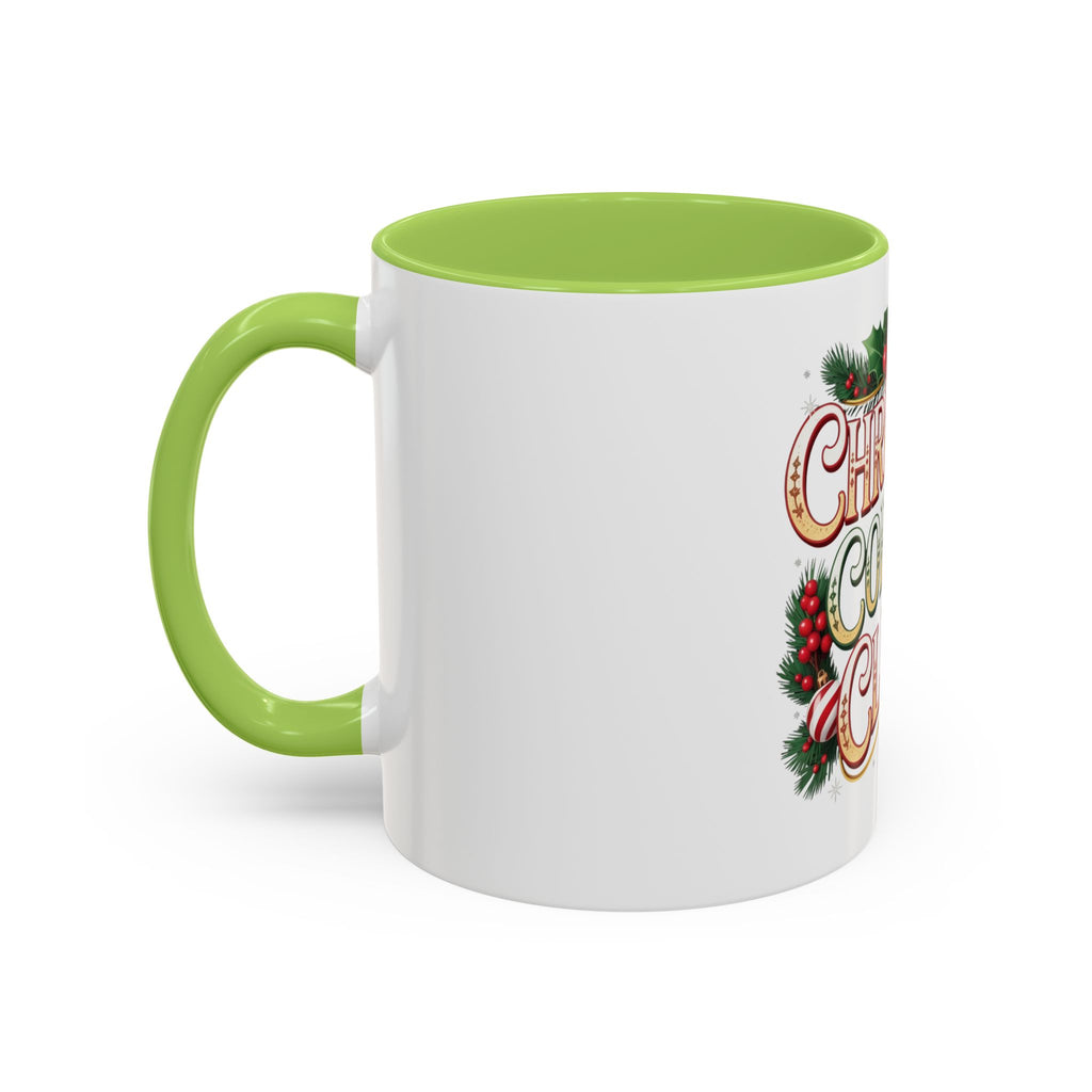 Christmas Coffee Club Mug — Holiday Coffee Lover Accent Mug (11/15 oz)
