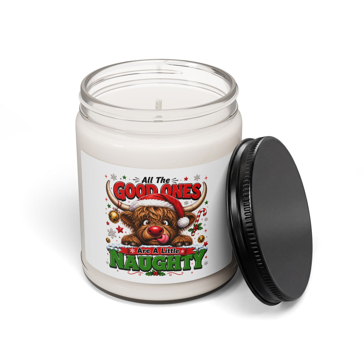 Christmas Reindeer Soy Candle — Holiday Scented 9oz (Are A Little)