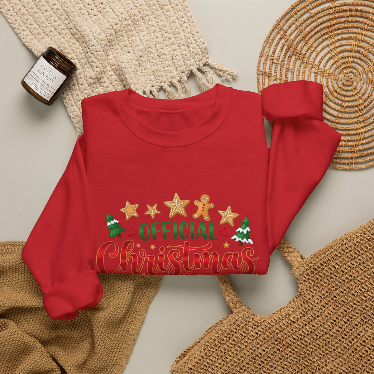Christmas Cookies Tester Sweatshirt — Holiday Baking Crewneck