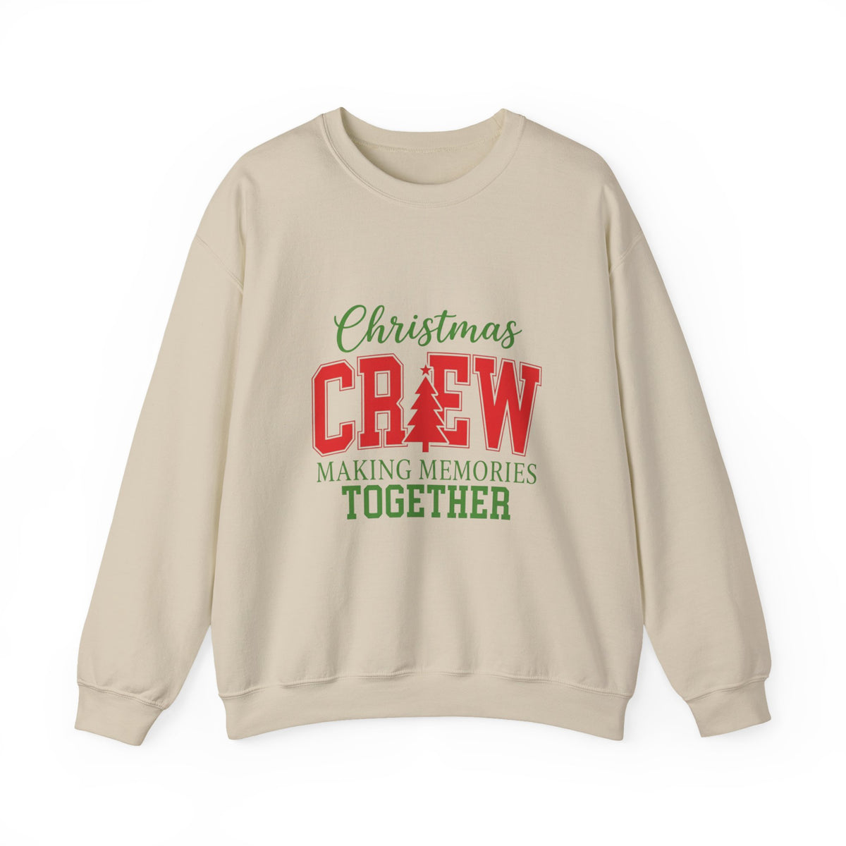 Christmas Crew Sweatshirt – "Making Memories Together" Holiday Family Pullover