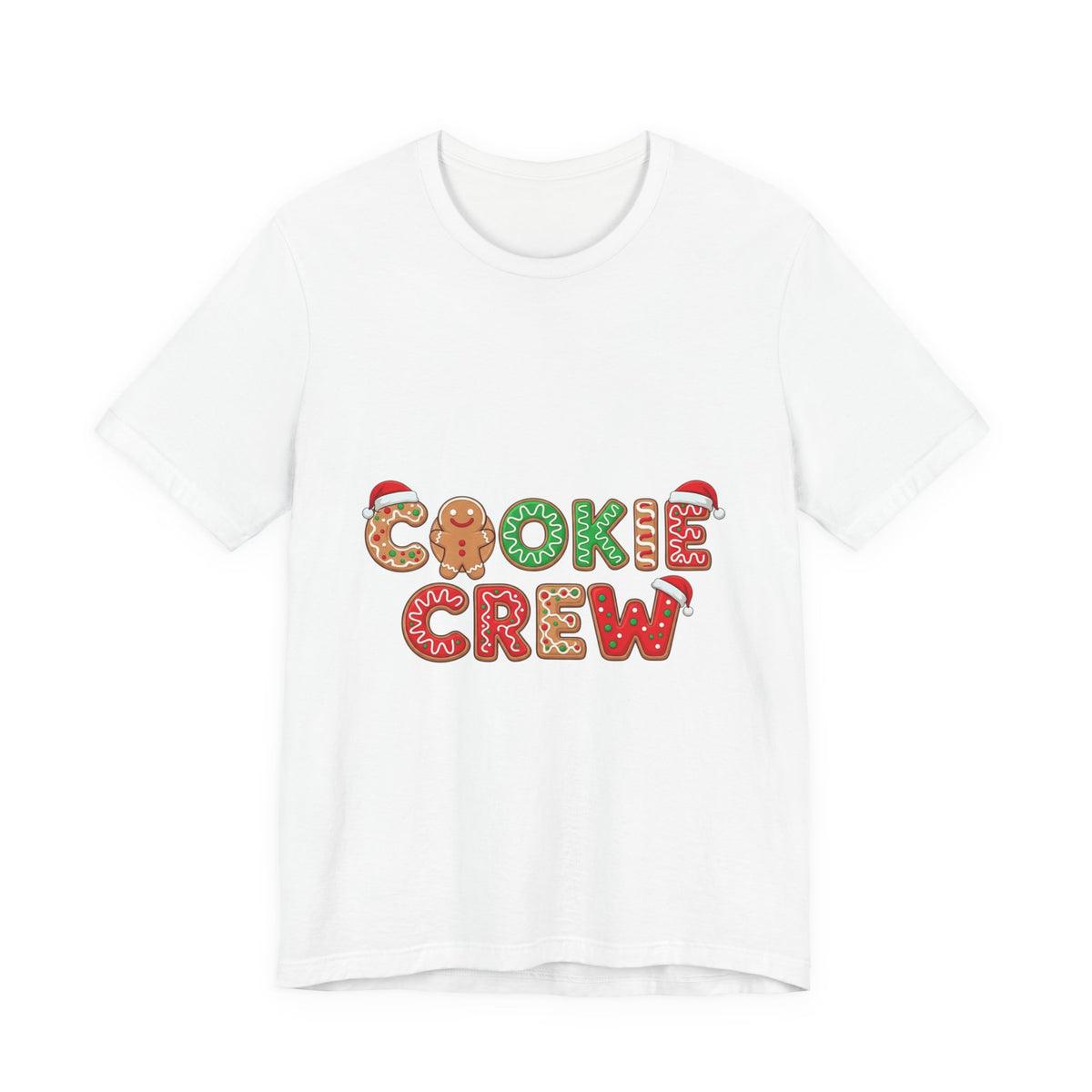 Cookie Crew Christmas Tee — Festive Gingerbread Holiday Shirt