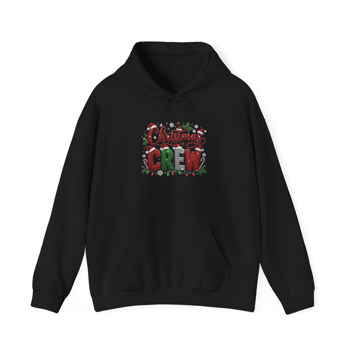 Christmas Crew Hoodie — Festive Family Holiday Sweatshirt