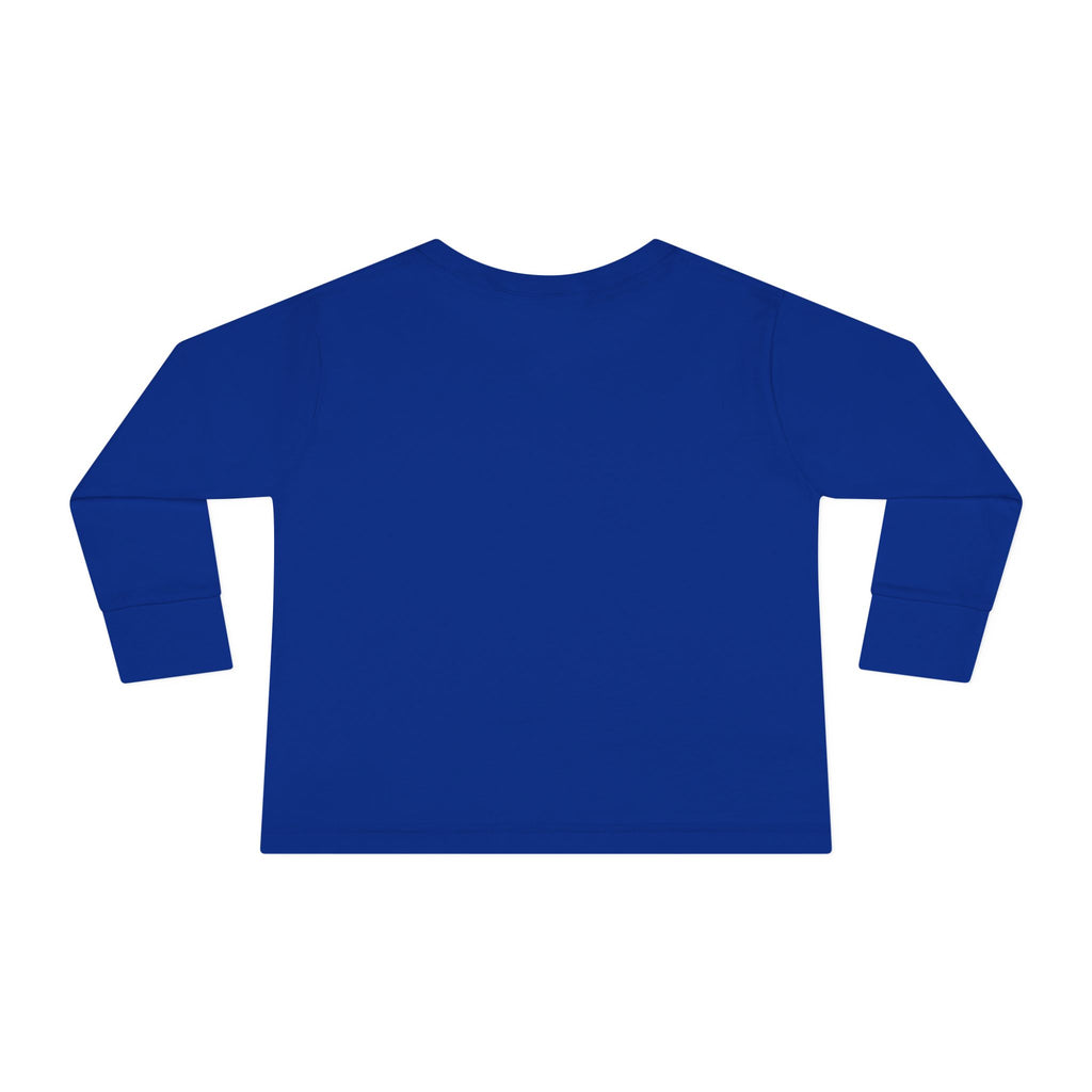 Toddler Long Sleeve Tee — "Will Trade Sister for Presents" Christmas Shirt