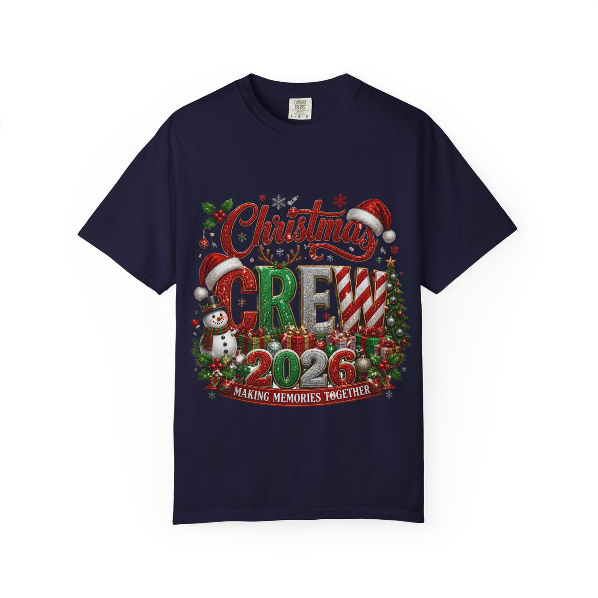 Christmas Crew 2025 Holiday T-Shirt