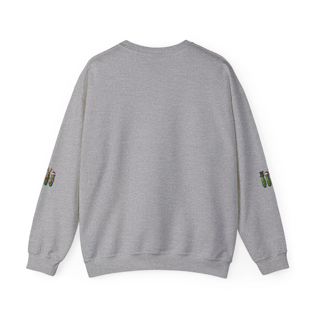 Christmas Pickle Crewneck Sweatshirt — Festive Pickle Family Holiday Sweatshirt