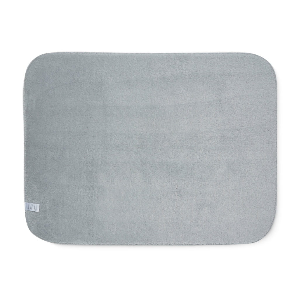 Christmas Cozy Sherpa Blanket – "Busy Being Festive" Holiday Throw