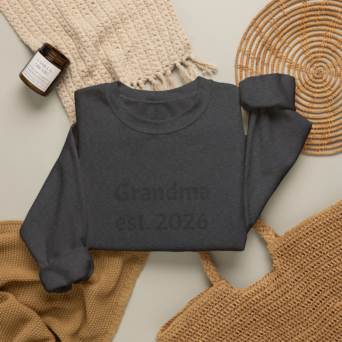 Grandma est. 2026 Crewneck Sweatshirt