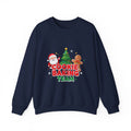 Cookie Baking Team Sweatshirt — Christmas Santa & Gingerbread Holiday Crewneck