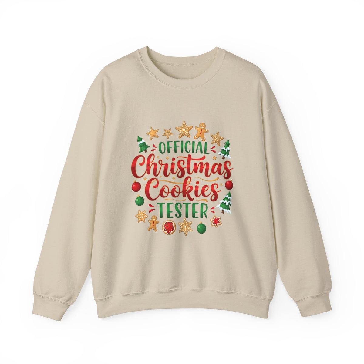Christmas Cookies Tester Sweatshirt