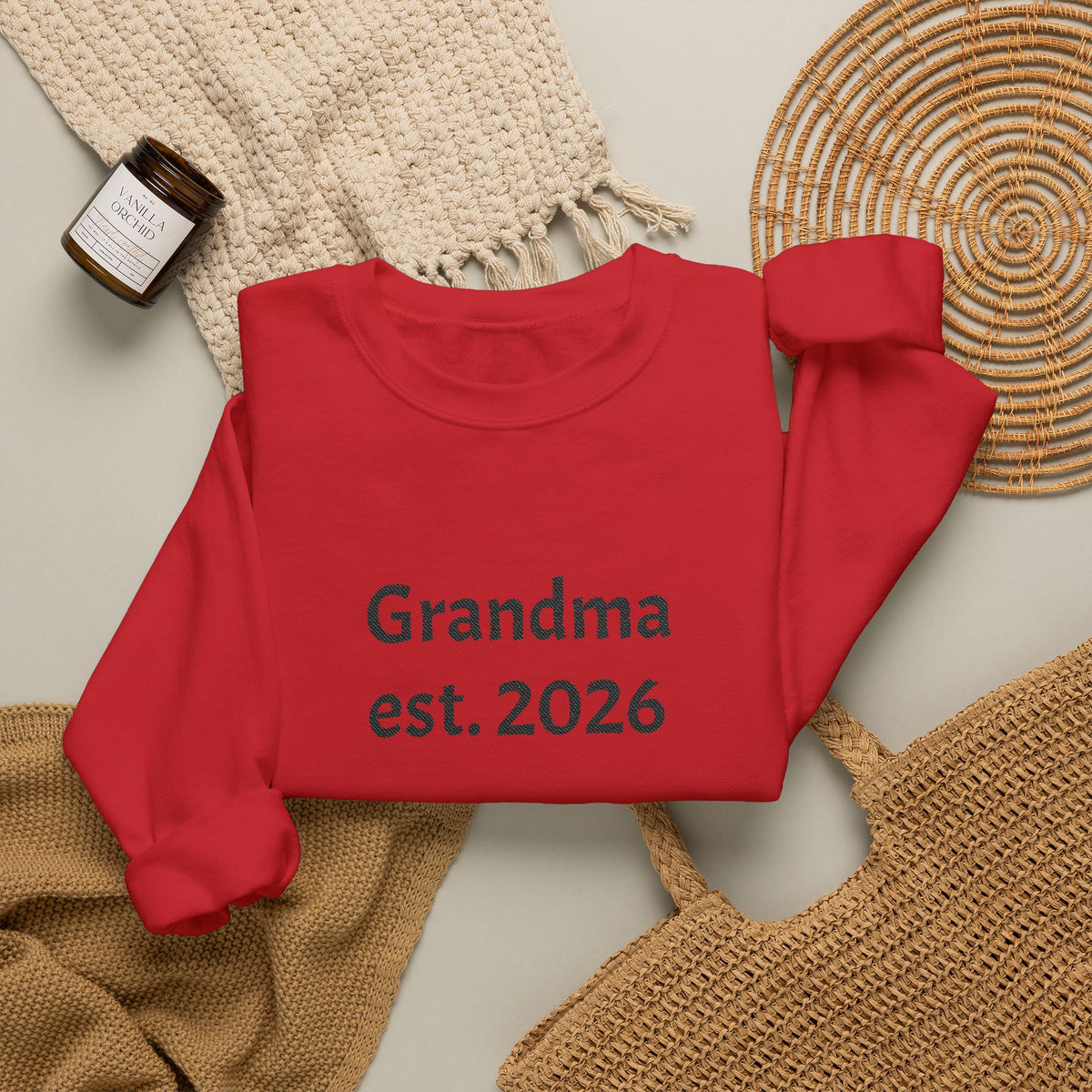 Grandma est. 2026 Crewneck Sweatshirt