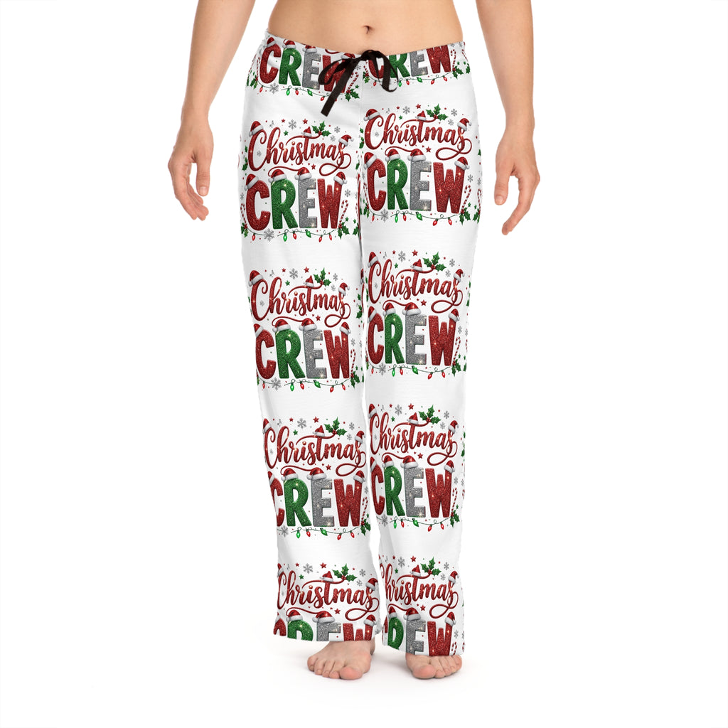 Christmas Crew Women’s Pajama Pants — Festive Holiday Sleepwear