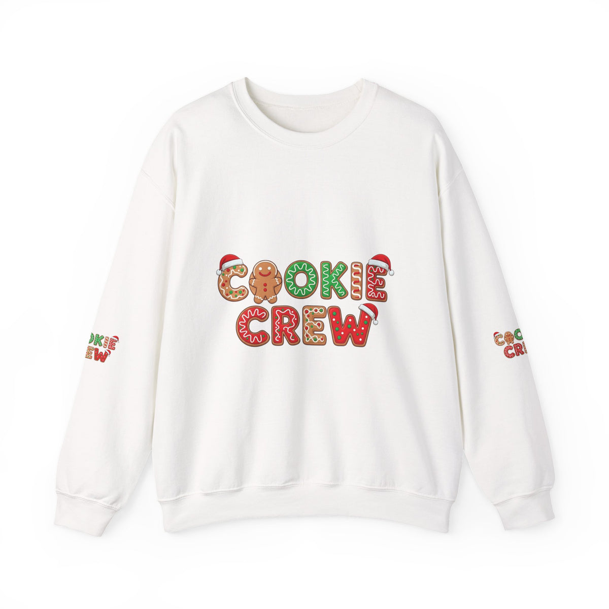 Cookie Crew Sweatshirt — Holiday Gingerbread Christmas Crewneck