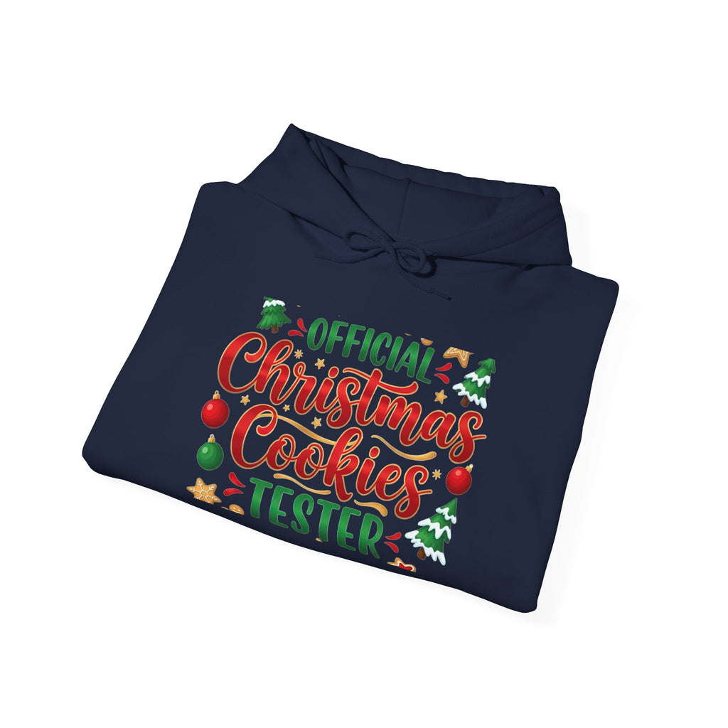 Official Christmas Cookies Tester Hoodie — Festive Holiday Baking Sweatshirt