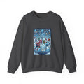 Holiday Snow Skate Crewneck Sweatshirt — Vintage Winter Ice Skaters Graphic